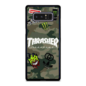 THRASHER SKATEBOARD CAMO COLLAGE Samsung Galaxy Note 8 Case Cover