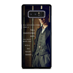 TOMMY SHELBY QUOTES Samsung Galaxy Note 8 Case Cover