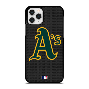 OAKLAND ATHLETICS BASEBALL BLACK iPhone 11 Pro Case Cover