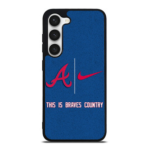 ATLANTA BRAVES NIKE MLB BASEBALL Samsung Galaxy S23 Case Cover ATLANTA BRAVES NIKE MLB BASEBALL Samsung Galaxy S23 Case Cover