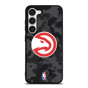 ATLANTA HAWKS BLACK CAMO Samsung Galaxy S23 Case Cover