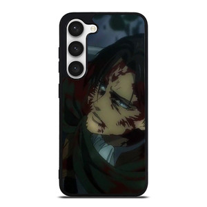 ATTACK ON TITAN LEVI ACKERMAN FIGHT Samsung Galaxy S23 Case Cover ATTACK ON TITAN LEVI ACKERMAN FIGHT Samsung Galaxy S23 Case Cover