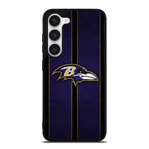 BALTIMORE RAVENS NFL METAL STRIPE Samsung Galaxy S23 Case Cover BALTIMORE RAVENS NFL METAL STRIPE Samsung Galaxy S23 Case Cover