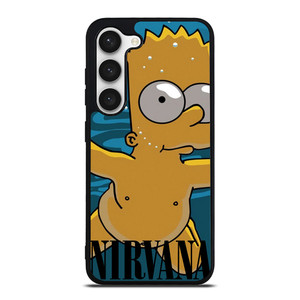 BART SIMPSONS NEVERMIND NIRVANA Samsung Galaxy S23 Case Cover