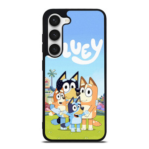 BLUEY HEELER PUPPY CARTOON Samsung Galaxy S23 Case Cover BLUEY HEELER PUPPY CARTOON Samsung Galaxy S23 Case Cover