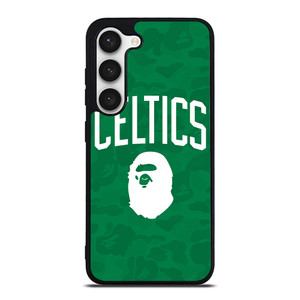 BOSTON CELTICS X BAPE CAMO Samsung Galaxy S23 Case Cover BOSTON CELTICS X BAPE CAMO Samsung Galaxy S23 Case Cover