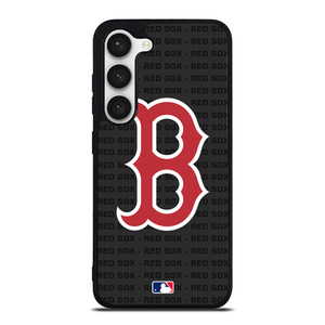 BOSTON RED SOX BASEBALL BLACK Samsung Galaxy S23 Case Cover BOSTON RED SOX BASEBALL BLACK Samsung Galaxy S23 Case Cover