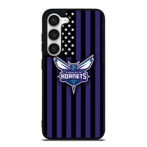 CHARLOTTE HORNETS NBA USA FLAG Samsung Galaxy S23 Case Cover