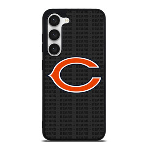 CHICAGO BEARS FOOTBALL TEXT Samsung Galaxy S23 Case Cover