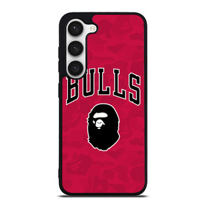 CHICAGO BULLS X BAPE CAMO Samsung Galaxy S23 Case Cover