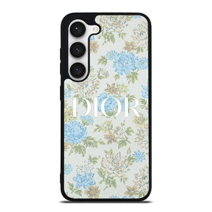 CHRISTIAN DIOR LOGO FLORAL Samsung Galaxy S23 Case Cover