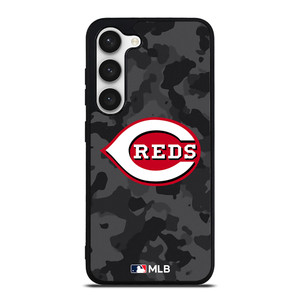 CINCINNATI REDS BASEBALL BLACK CAMO Samsung Galaxy S23 Case Cover CINCINNATI REDS BASEBALL BLACK CAMO Samsung Galaxy S23 Case Cover