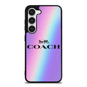 COACH NEW YORK VINTAGE RAINBOW Samsung Galaxy S23 Case Cover