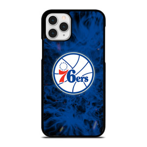 PHILADELPHIA 76ERS BASKETBALL NBA FIRE iPhone 11 Pro Case Cover