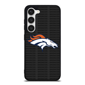 DENVER BRONCOS FOOTBALL TEXT Samsung Galaxy S23 Case Cover