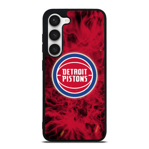 DETROIT PISTONS BASKETBALL NBA FIRE Samsung Galaxy S23 Case Cover