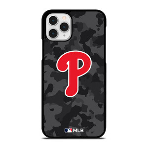 PHILADELPHIA PHILLIES BASEBALL BLACK CAMO iPhone 11 Pro Case Cover