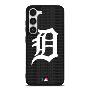 DETROIT TIGERS BASEBALL BLACK Samsung Galaxy S23 Case Cover