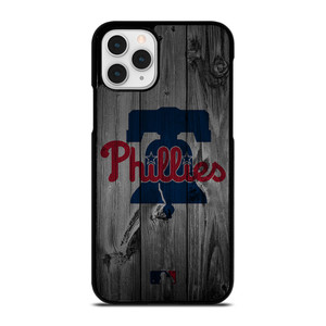 PHILADELPHIA PHILLIES BASEBALL MLB WOOD LOGO iPhone 11 Pro Case Cover