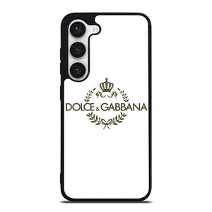 DOLCE AND GABBANA WHITE LOGO Samsung Galaxy S23 Case Cover DOLCE AND GABBANA WHITE LOGO Samsung Galaxy S23 Case Cover