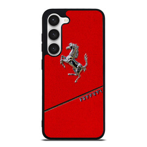 FERRARI RED CAR LOGO Samsung Galaxy S23 Case Cover