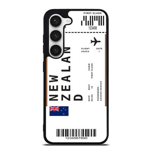 FLIGHT TICKETS NEW ZEALAND Samsung Galaxy S23 Case Cover