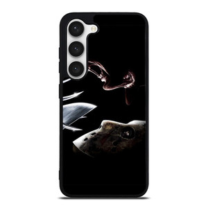 FREDDY KRUEGER VS JASON VOORHEES Samsung Galaxy S23 Case Cover FREDDY KRUEGER VS JASON VOORHEES Samsung Galaxy S23 Case Cover