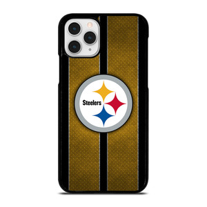 PITTSBURGH STEELERS NFL METAL STRIPE iPhone 11 Pro Case Cover