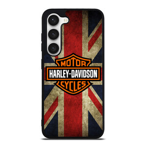 HARLEY DAVIDSON BRITISH UNION JACK Samsung Galaxy S23 Case Cover