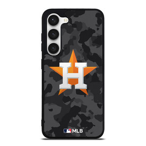 HOUSTON ASTROS BASEBALL BLACK CAMO Samsung Galaxy S23 Case Cover