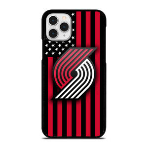 PORTLAND TRAIL BLAZERS NBA USA FLAG iPhone 11 Pro Case Cover