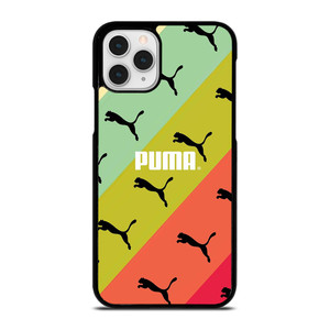 PUMA LOGO STRIPE PATTERN iPhone 11 Pro Case Cover