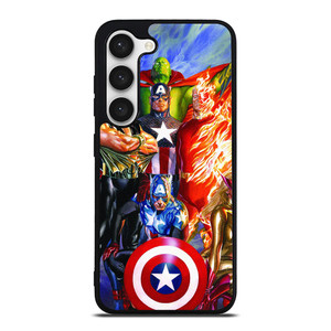 JUSTICE LEAGUE ALEX ROSS Samsung Galaxy S23 Case Cover JUSTICE LEAGUE ALEX ROSS Samsung Galaxy S23 Case Cover