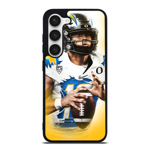 JUSTIN HERBERT LOS ANGELES CHARGERS Samsung Galaxy S23 Case Cover JUSTIN HERBERT LOS ANGELES CHARGERS Samsung Galaxy S23 Case Cover
