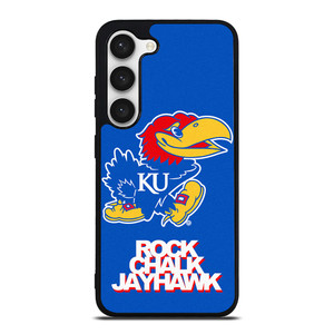 KANSAS JAYHAWKS ROCK CHALK Samsung Galaxy S23 Case Cover