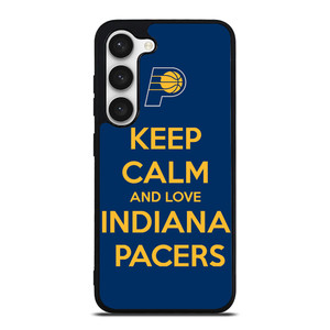 KEEP CALM AND LOVE INDIANA PACERS Samsung Galaxy S23 Case Cover