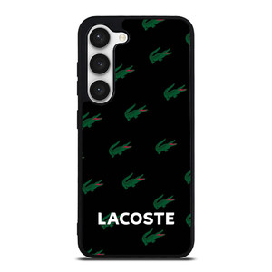 LACOSTE LOGO PATTERN Samsung Galaxy S23 Case Cover LACOSTE LOGO PATTERN Samsung Galaxy S23 Case Cover