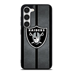 LAS VEGAS RAIDERS NFL METAL STRIPE Samsung Galaxy S23 Case Cover