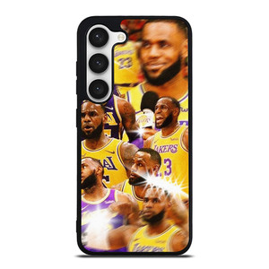 LEBRON JAMES LAKERS COLLAGE 2 Samsung Galaxy S23 Case Cover