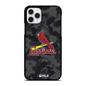 SAINT LOUIS CARDINALS BASEBALL BLACK CAMO iPhone 11 Pro Case Cover