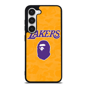 LOS ANGELES LAKERS X BAPE CAMO Samsung Galaxy S23 Case Cover
