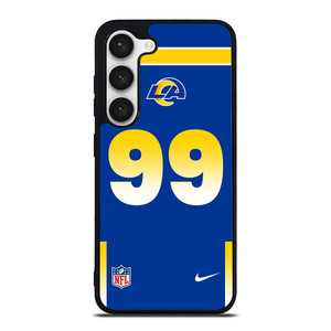 LOS ANGELES RAMS AARON DONALD 99 NFL NIKE Samsung Galaxy S23 Case Cover LOS ANGELES RAMS AARON DONALD 99 NFL NIKE Samsung Galaxy S23 Case Cover