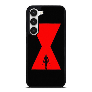MARVEL BLACK WIDOW SYMBOL Samsung Galaxy S23 Case Cover