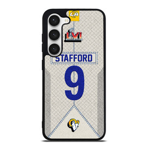 MATTHEW STAFFORD LOS ANGELES RAMS NFL SUPER BOWL LVI Samsung Galaxy S23 Case Cover
