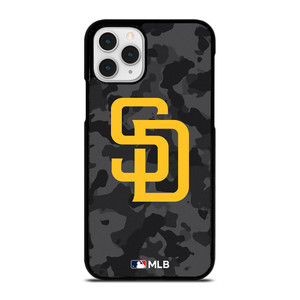 SAN DIEGO PADRES BASEBALL BLACK CAMO iPhone 11 Pro Case Cover