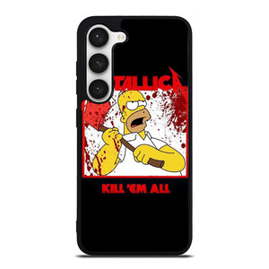 METALLICA KILL EM ALL SIMPSONS Samsung Galaxy S23 Case Cover