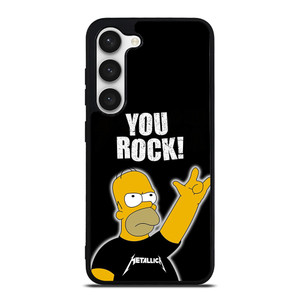 METALLICA ROCK HOMER SIMPSONS Samsung Galaxy S23 Case Cover METALLICA ROCK HOMER SIMPSONS Samsung Galaxy S23 Case Cover