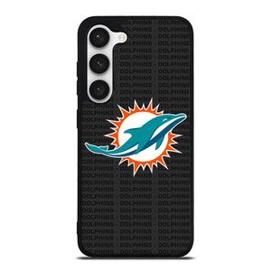 MIAMI DOLPHINS FOOTBALL TEXT Samsung Galaxy S23 Case Cover