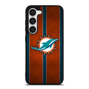 MIAMI DOPHINS NFL METAL STRIPE Samsung Galaxy S23 Case Cover