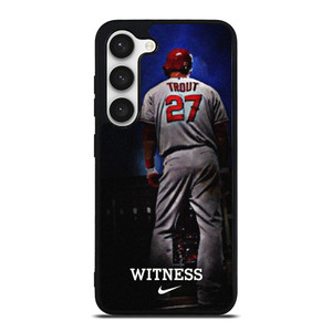 MIKE TROUT LOS ANGELES ANGELS MLB 2 Samsung Galaxy S23 Case Cover